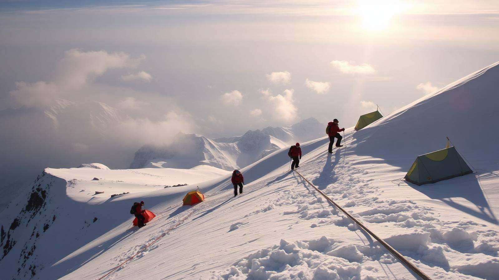 7000 metre Karakoram peaks in Pakistan