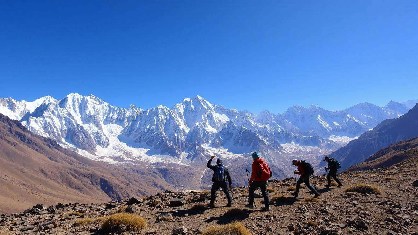 Skardu and Karakoram trekking scenery, Chaqon Global Tours fixed departure trips in Pakistan
