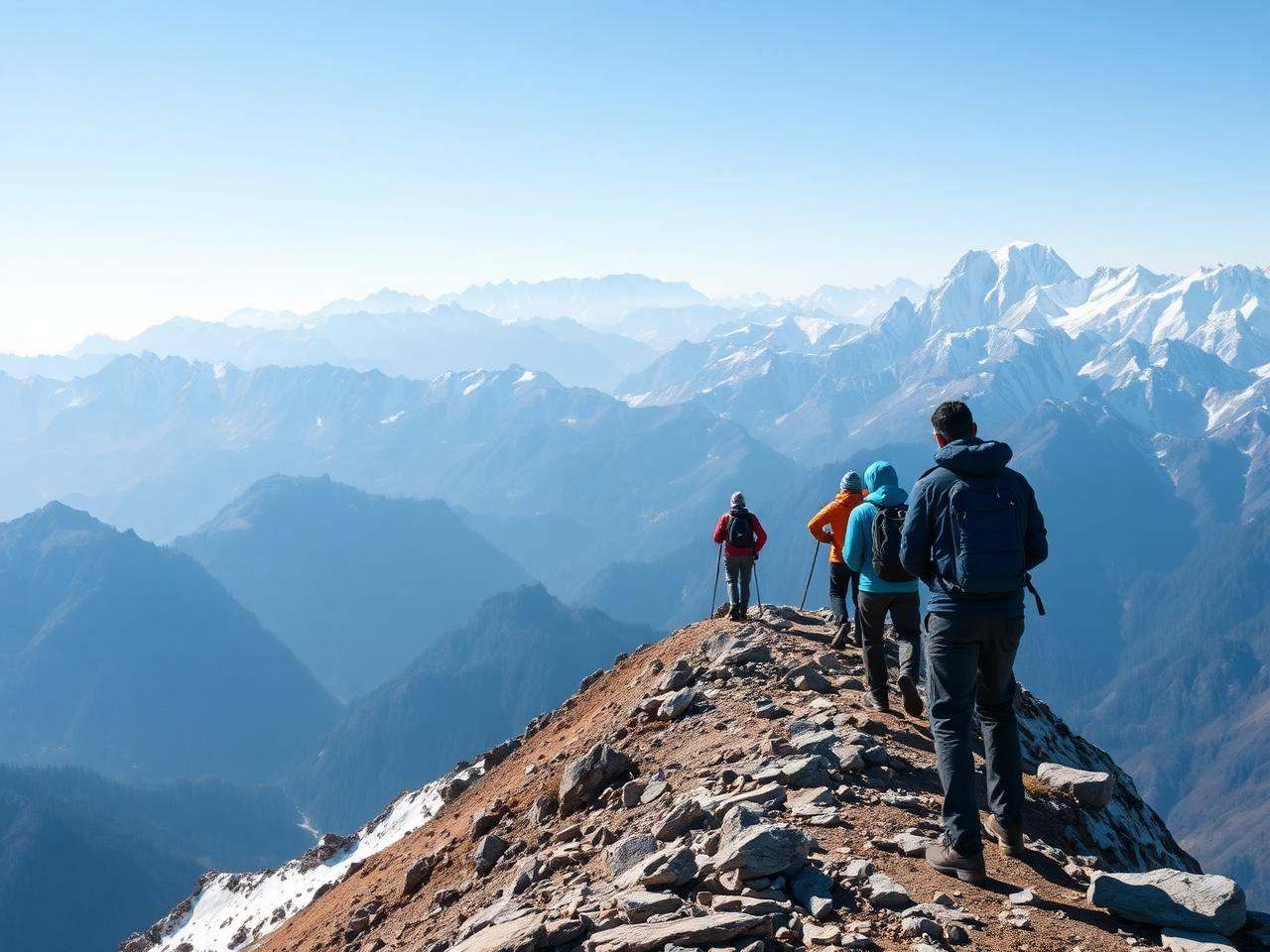Beginner summit trekking adventure in northern Pakistan