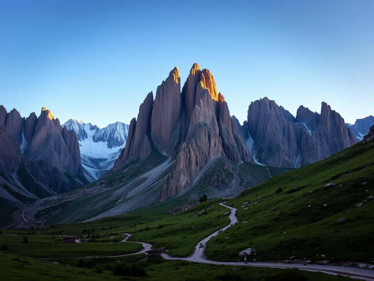Famous locations around the Masherbrum Group in Baltistan