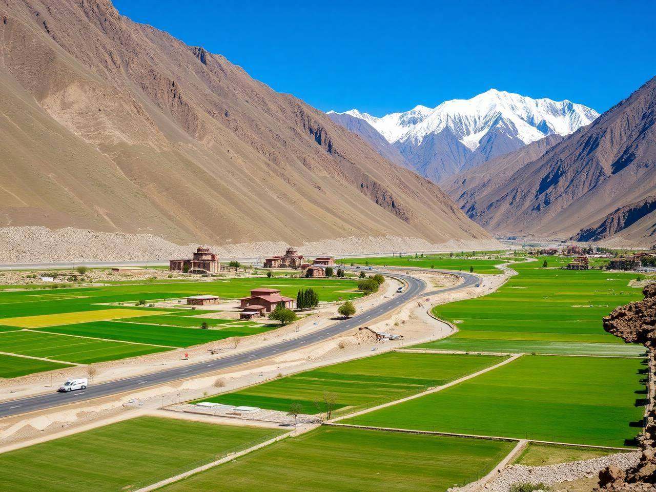 Famous locations around Batura Muztagh and Upper Hunza