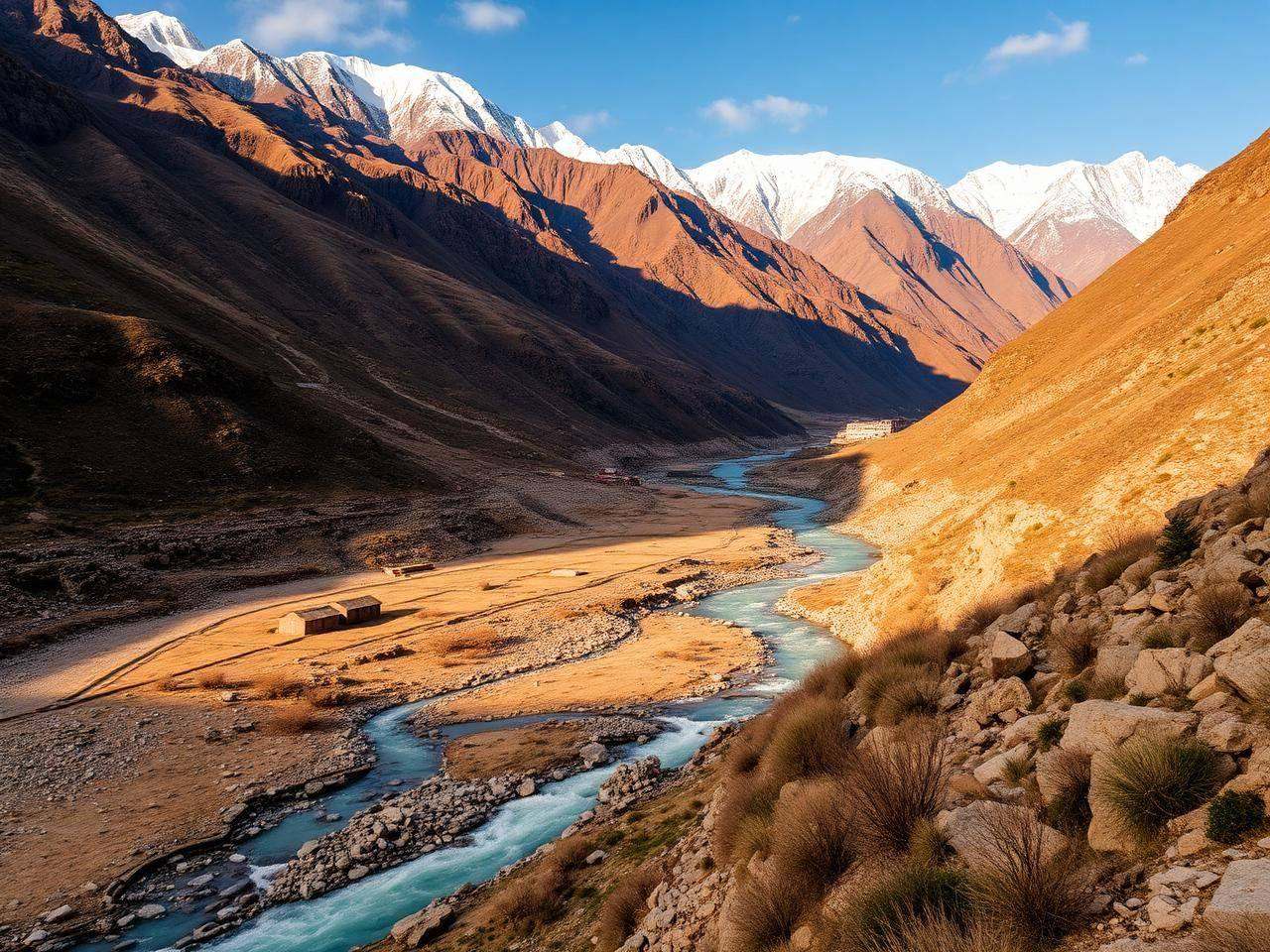 Hushe and Shyok Valley in Baltistan Pakistan