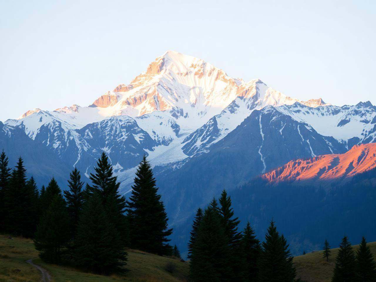 Nanga Parbat mountain group in Pakistan
