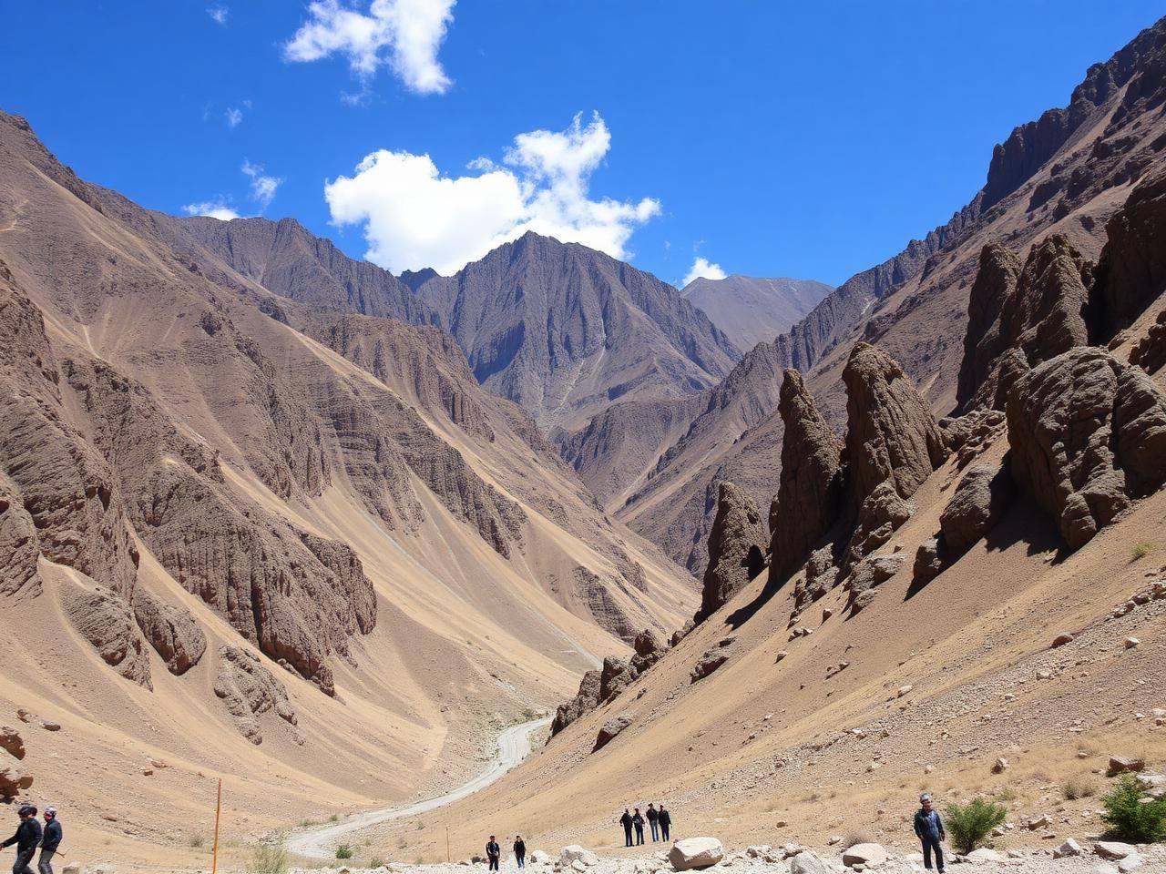 Rock climbing in Chitral and Hindukush mountains