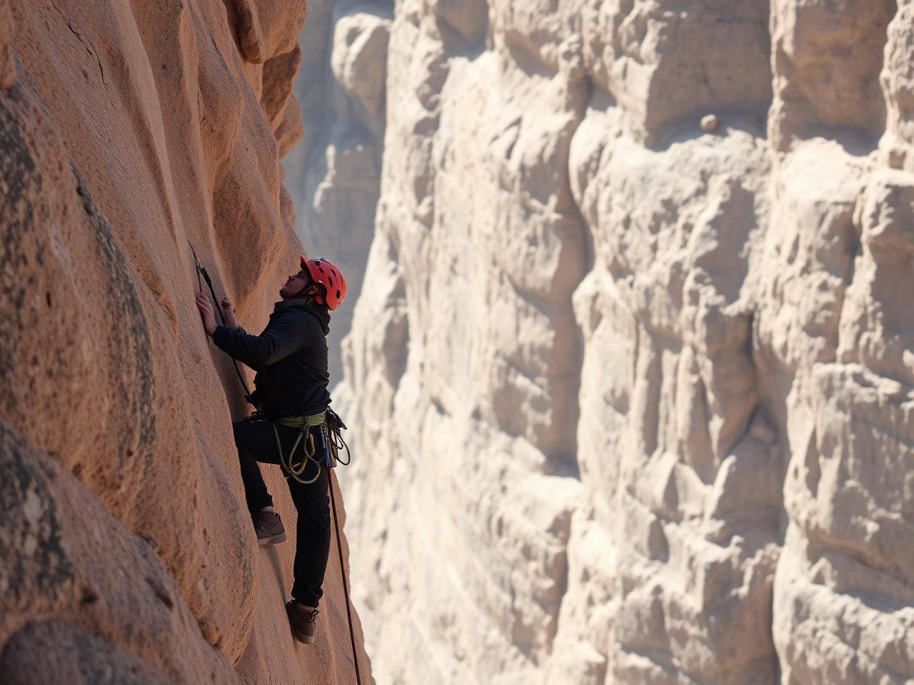 Rock climbing adventure in Pakistan