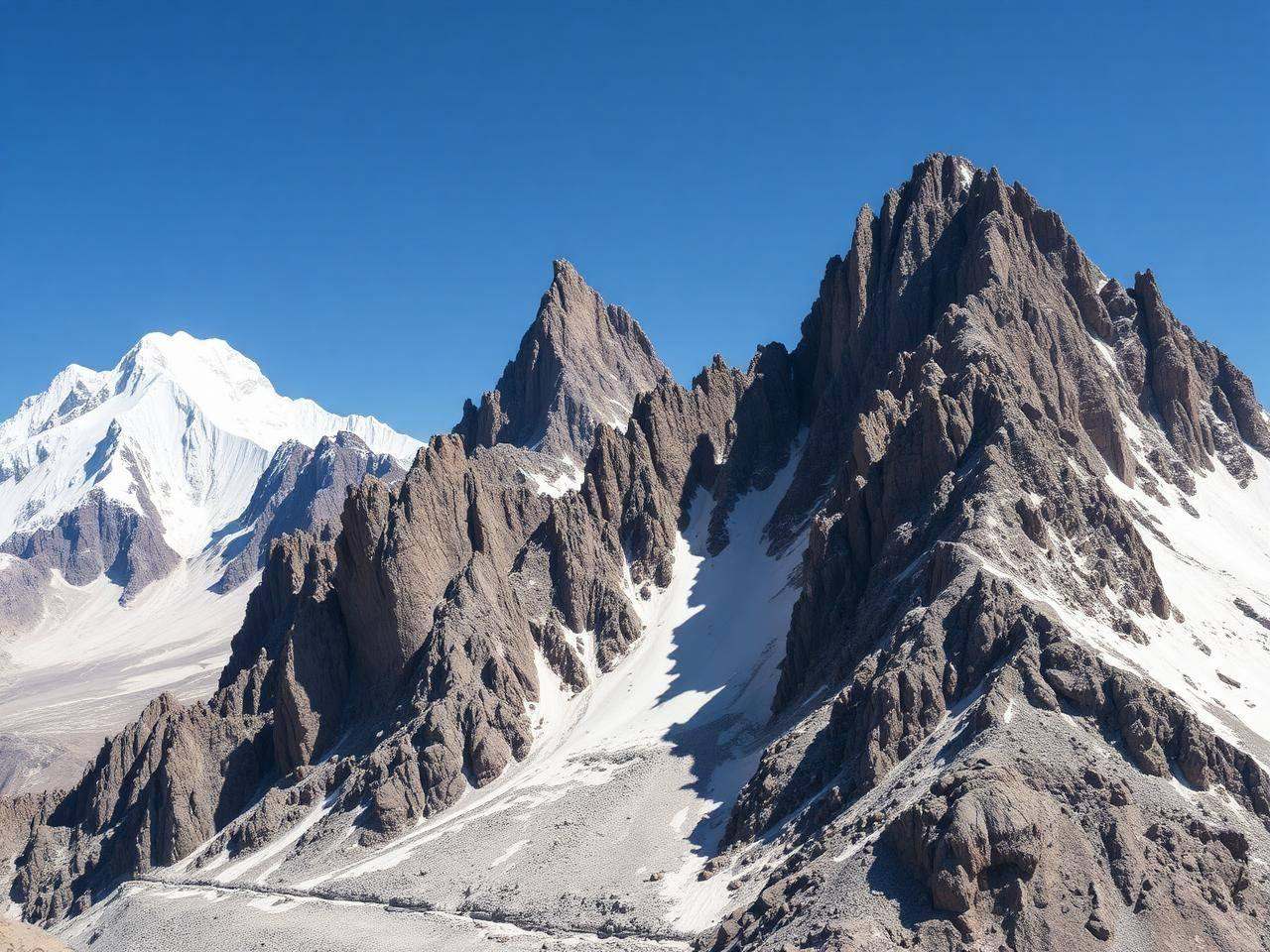 Panmah Muztagh remote technical climbing region