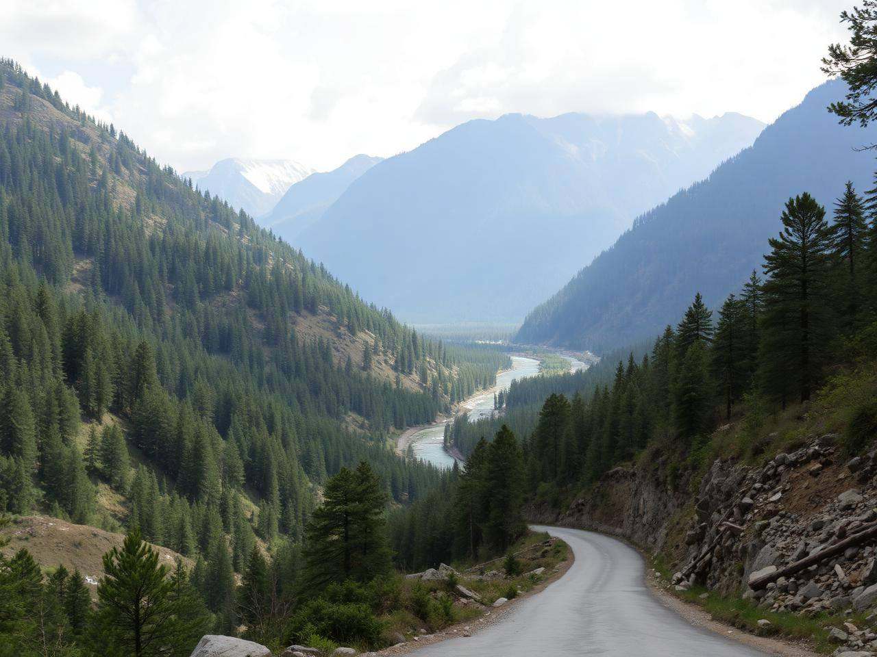 Lesser known mountain locations in northern Pakistan