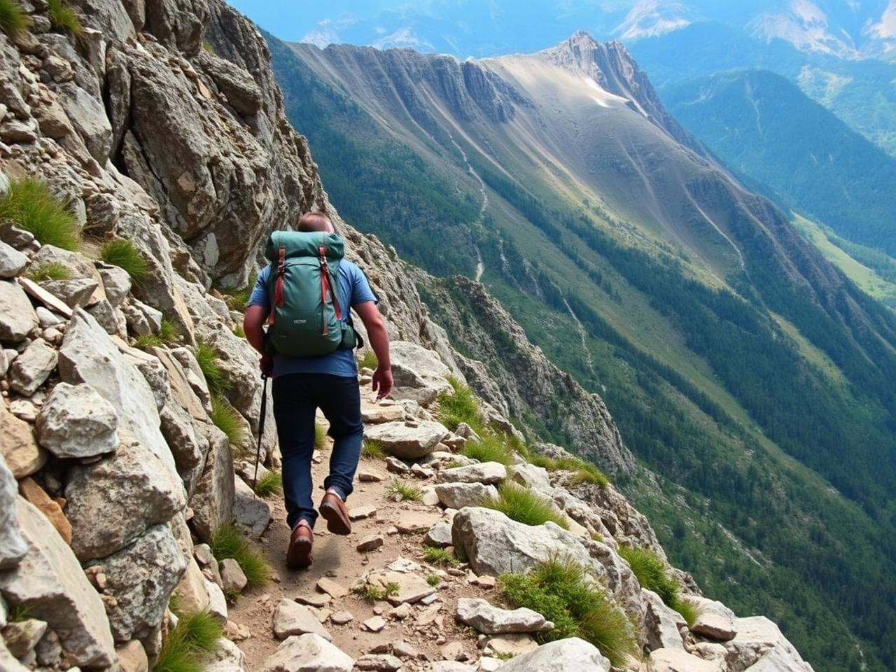 Preparation for demanding Fitness Required D mountain trips