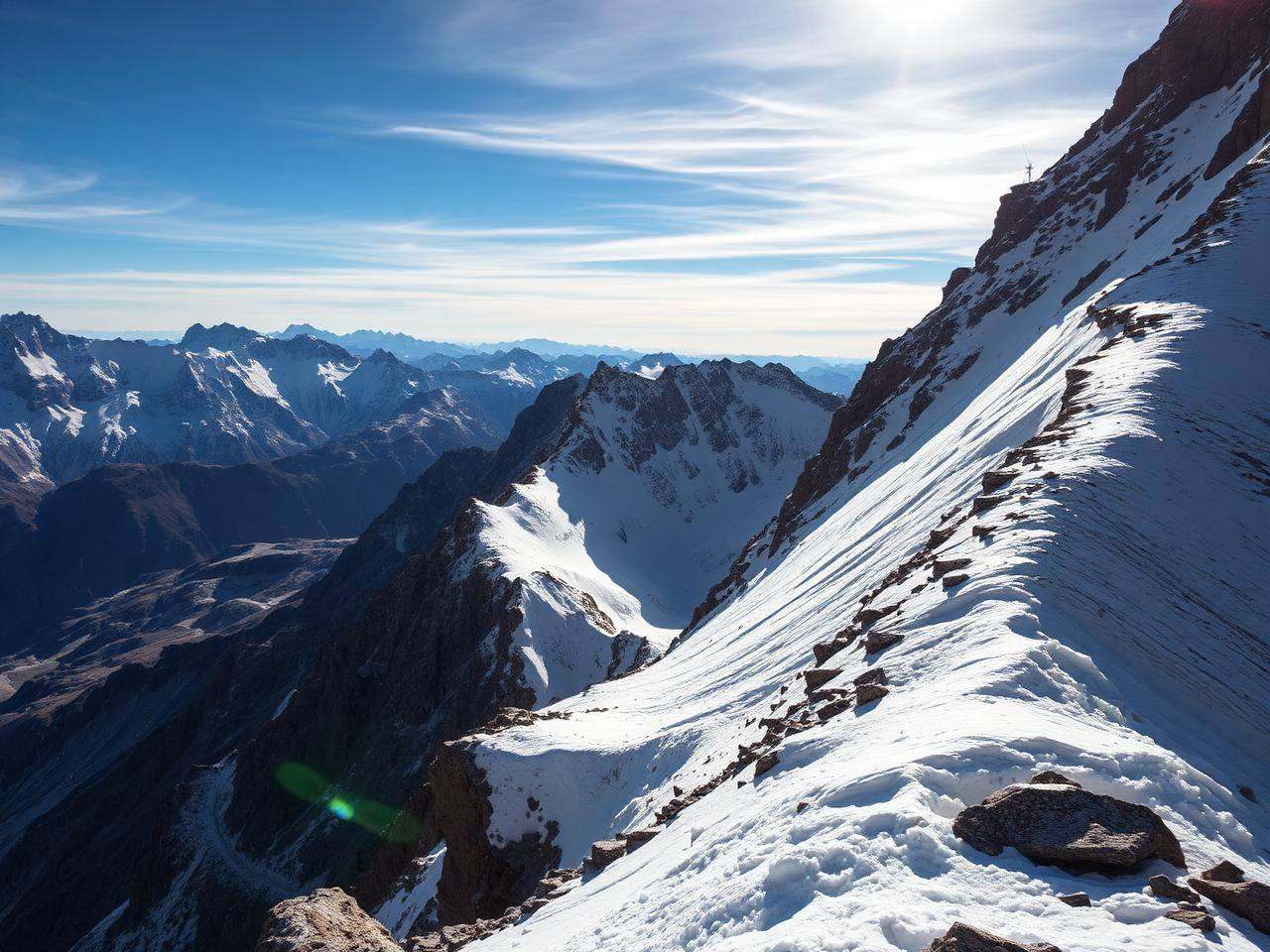 Advanced technical climbing route types in Pakistan