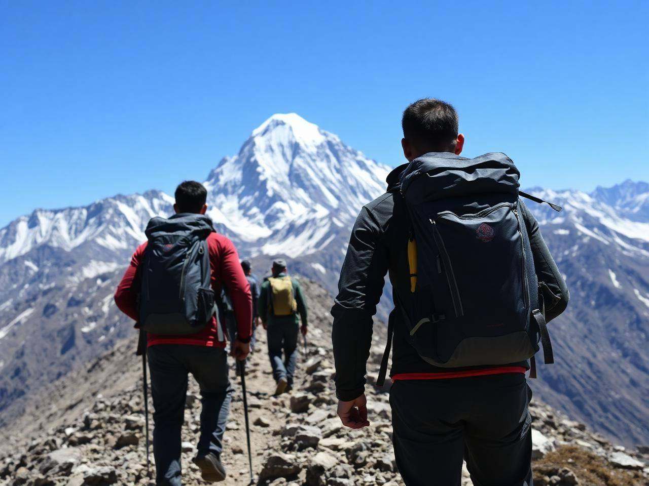 Moderate trekking peak and high pass trip types in Pakistan